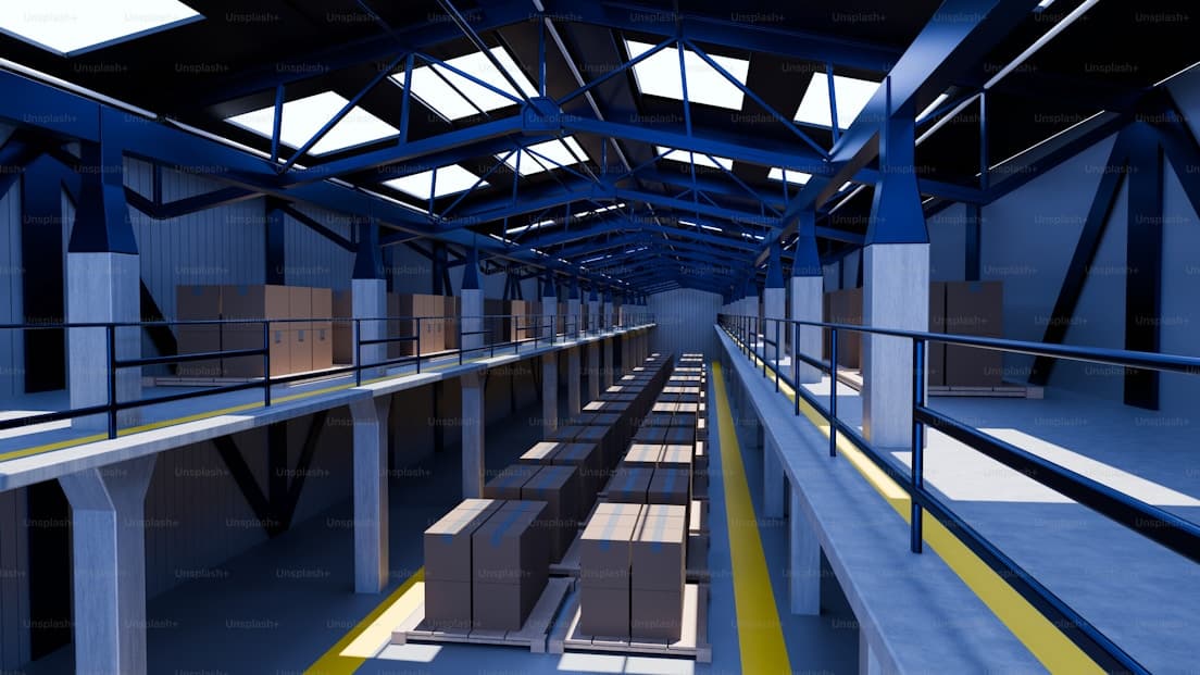 Coordinated warehouse BIM visualization