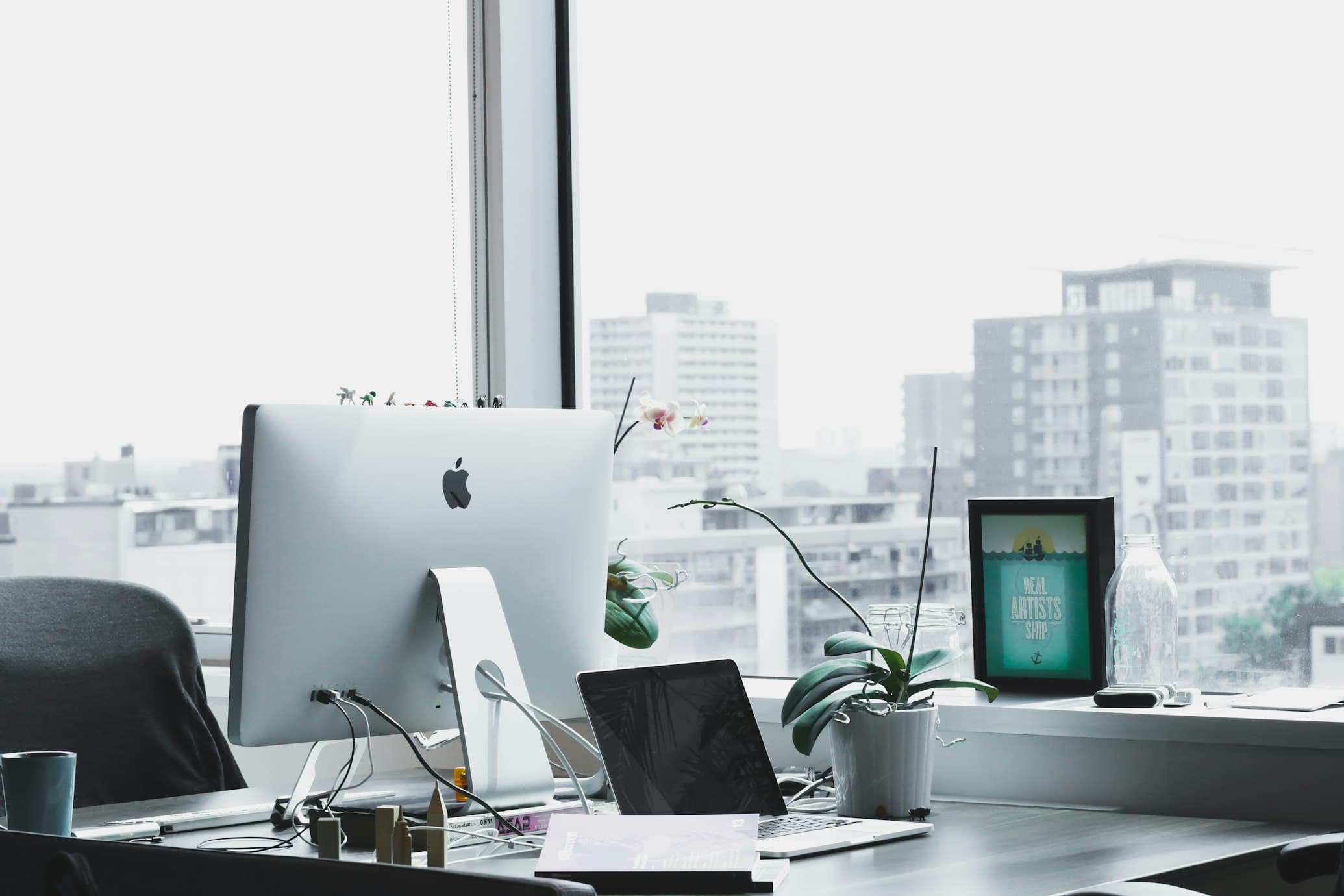 Corporate office interior design model