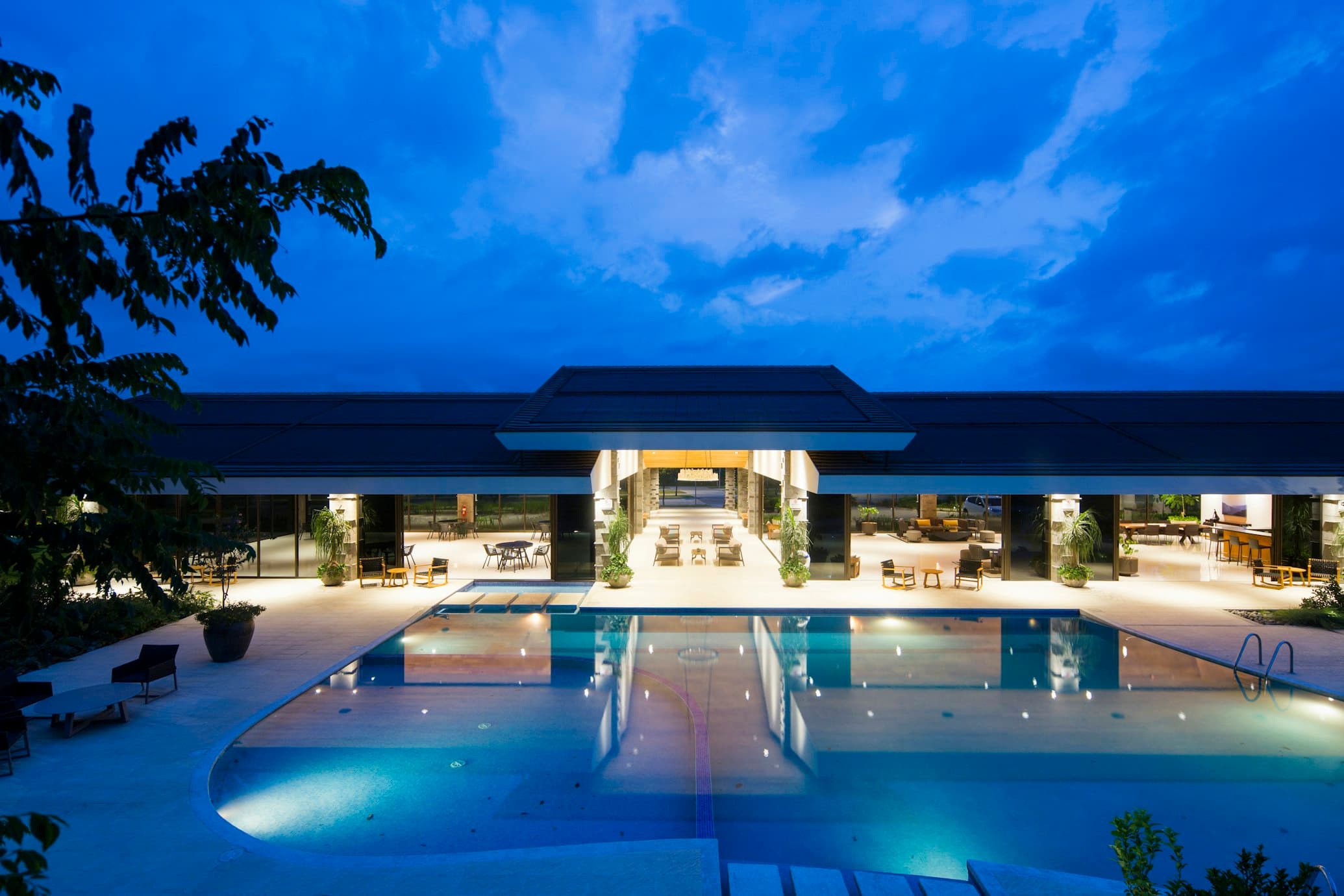 Commercial property landscape design